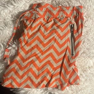 Chevron shorts